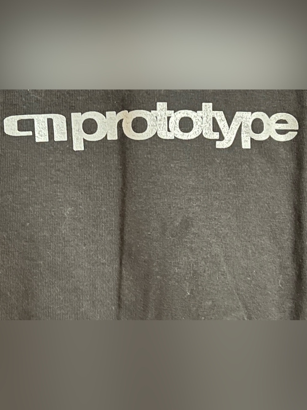 Prototype Men’s Short Sleeve Tee in Black